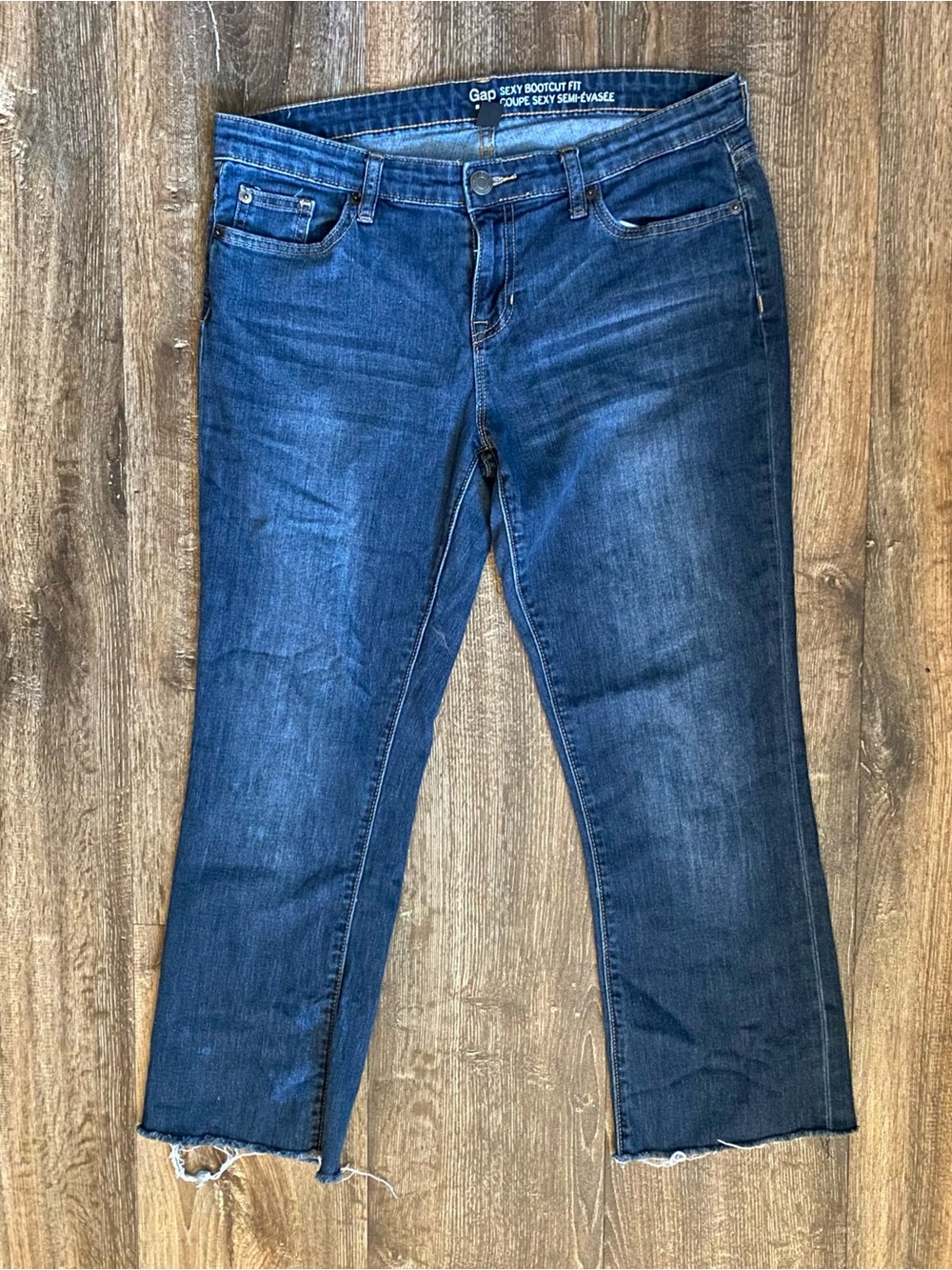 GAP Sexy Cropped Bootcut Jeans